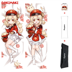 Наволочка + подушка + сумка Дакимакура Кли 0802 180x60 Dakimaki