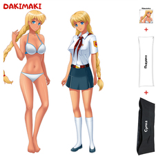 Наволочка + подушка + сумка Дакимакура Славя 0811 180x60 Dakimaki