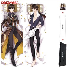 Наволочка + подушка + сумка Дакимакура Чжун Ли 0907 180x60 Dakimaki