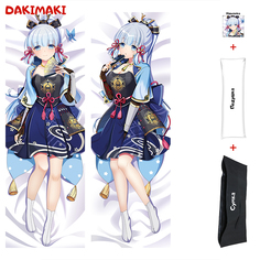 Наволочка + подушка + сумка Дакимакура Аяка 0908 180x60 Dakimaki