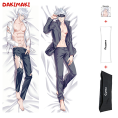 Наволочка + подушка + сумка Дакимакура Сатору Годжо 0915 180x60 Dakimaki
