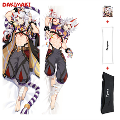 Наволочка + подушка + сумка Дакимакура Аратаки Итто Геншин 0938 180x60 Dakimaki