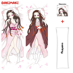 Наволочка + подушка Дакимакура Незуко Камадо 0102 150x50 Dakimaki