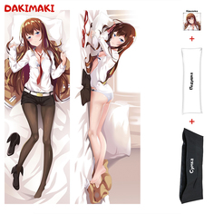 Наволочка + подушка + сумка Дакимакура Курису Макисэ 0134 150x50 Dakimaki