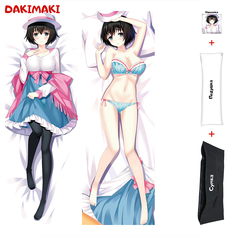 Наволочка + подушка + сумка Дакимакура Маюри Сина 0138 150x50 Dakimaki