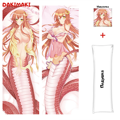 Наволочка + подушка Дакимакура Мия 0141 150x50 Dakimaki