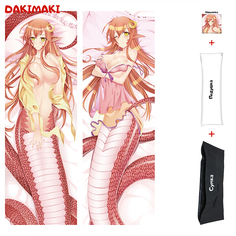 Наволочка + подушка + сумка Дакимакура Мия 0141 150x50 Dakimaki