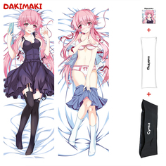 Наволочка + подушка + сумка Дакимакура Юно Гасай 0145 150x50 Dakimaki