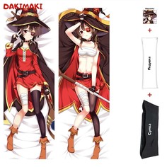 Наволочка + подушка + сумка Дакимакура Мегумин 0176 150x50 Dakimaki