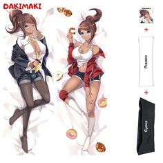 Наволочка + подушка + сумка Дакимакура Аой Асахина 0185 150x50 Dakimaki