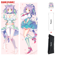 Наволочка + подушка + сумка Дакимакура Синнамон 0200 150x50 Dakimaki