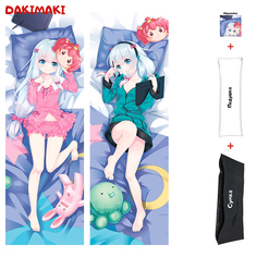 Наволочка + подушка + сумка Дакимакура Сагири Изуми 0212 150x50 Dakimaki