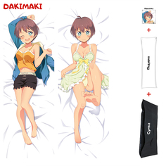 Наволочка + подушка + сумка Дакимакура Хаджимэ Шинода 0218 150x50 Dakimaki