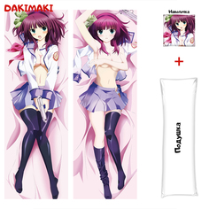 Наволочка + подушка Дакимакура Юри Накамура 0223 150x50 Dakimaki