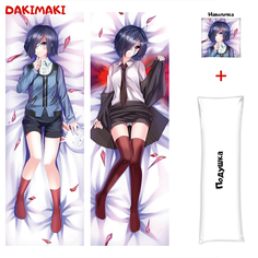 Наволочка + подушка Дакимакура Тока Кирисима 0245 150x50 Dakimaki