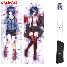 Наволочка + подушка + сумка Дакимакура Тока Кирисима 0245 150x50 Dakimaki
