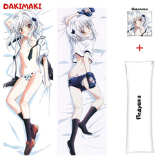Наволочка + подушка Дакимакура Конэко Тодзё 0252 150x50 Dakimaki