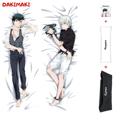 Наволочка + подушка + сумка Дакимакура Кен Канеки 0266 150x50 Dakimaki