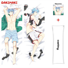 Наволочка + подушка Дакимакура Тэцуя Куроко 0275 150x50 Dakimaki