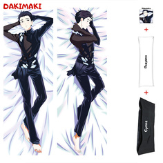 Наволочка + подушка + сумка Дакимакура Юри Кацуки 0312 150x50 Dakimaki