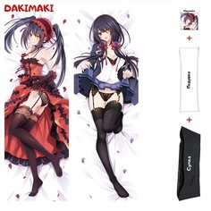 Наволочка + подушка + сумка Дакимакура Куруми Токисаки 0369 150x50 Dakimaki