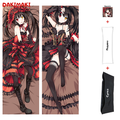 Наволочка + подушка + сумка Дакимакура Куруми Токисаки 0371 150x50 Dakimaki