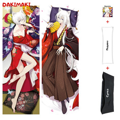 Наволочка + подушка + сумка Дакимакура Томоэ 0385 150x50 Dakimaki