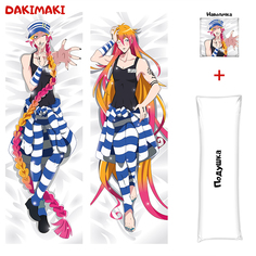 Наволочка + подушка Дакимакура Уно 0400 150x50 Dakimaki