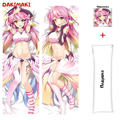 Наволочка + подушка Дакимакура Джибрил 0126 150x50 Dakimaki