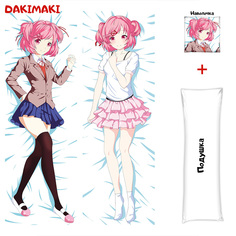 Наволочка + подушка Дакимакура Нацуки из Доки Доки 0206 150x50 Dakimaki