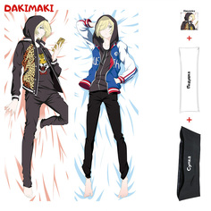 Наволочка + подушка + сумка Дакимакура Юрий Плисецкий 0257 150x50 Dakimaki