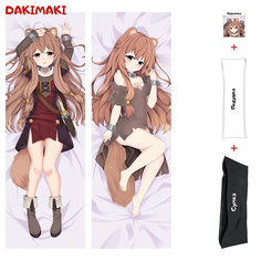 Наволочка + подушка + сумка Дакимакура Рафталия 0423 150x50 Dakimaki