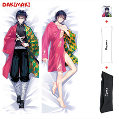 Наволочка + подушка + сумка Дакимакура Гию Томиока 0430 150x50 Dakimaki