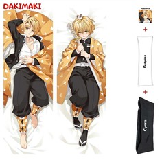 Наволочка + подушка + сумка Дакимакура Зеницу Агацума 0435 150x50 Dakimaki