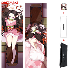 Наволочка + подушка + сумка Дакимакура Незуко 0442 150x50 Dakimaki