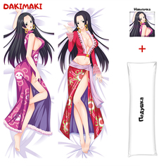 Наволочка + подушка Дакимакура Боа Хэнкок 0449 150x50 Dakimaki