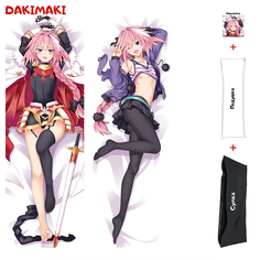 Наволочка + подушка + сумка Дакимакура Астольфо 0463 150x50 Dakimaki