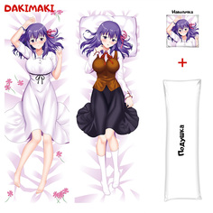 Наволочка + подушка Дакимакура Сакура Мато 0485 150x50 Dakimaki