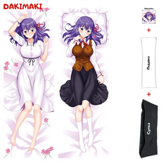 Наволочка + подушка + сумка Дакимакура Сакура Мато 0485 150x50 Dakimaki