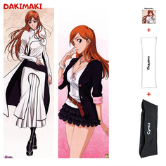 Наволочка + подушка + сумка Дакимакура Орихимэ Иноуэ 0510 150x50 Dakimaki
