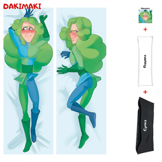 Наволочка + подушка + сумка Дакимакура Джокер 13 карт 0516 150x50 Dakimaki