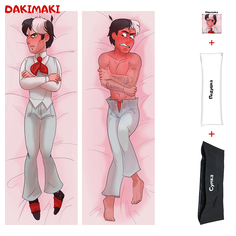 Наволочка + подушка + сумка Дакимакура Рикардо 13 карт 0520 150x50 Dakimaki