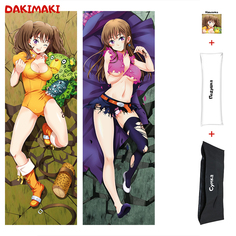Наволочка + подушка + сумка Дакимакура Диана 0523 150x50 Dakimaki
