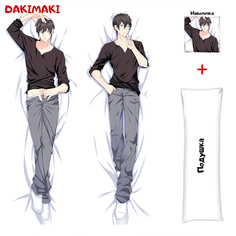 Наволочка + подушка Дакимакура Рику Куросе 0524 150x50 Dakimaki