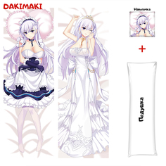 Наволочка + подушка Дакимакура Белфаст 0531 150x50 Dakimaki