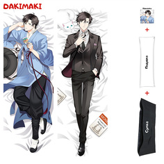 Наволочка + подушка + сумка Дакимакура Джумин Хан 0548 150x50 Dakimaki