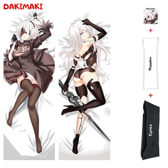 Наволочка + подушка + сумка Дакимакура Йорха-2B 0550 150x50 Dakimaki