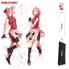 Наволочка + подушка + сумка Дакимакура Сакура Харуно 0559 150x50 Dakimaki