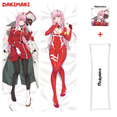 Наволочка + подушка Дакимакура Зеро Ту 0577 150x50 Dakimaki