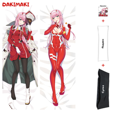 Наволочка + подушка + сумка Дакимакура Зеро Ту 0577 150x50 Dakimaki